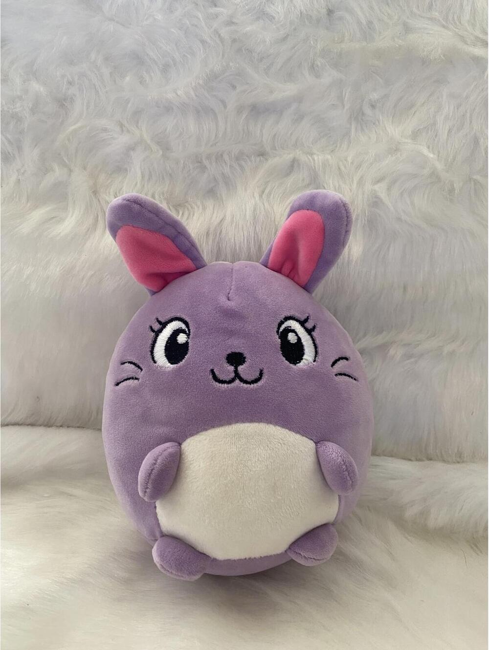 Purple Bunny Beanbag Plushie